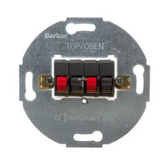 Berker/B.Kwadrat Gniazdo głośnikowe antracyt 457305