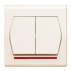 FESTA Łącznik świecznikowy z podświetleniem kremowy 0862-01