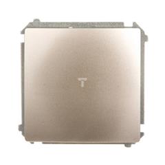 Simon Basic Łącznik jednobiegunowy satyna metalizowana BMW1A.01/29 WMUL-010x2x-H011