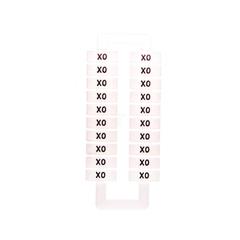 Oznacznik do złączek EURO 2,5-70mm2 /X0/ 43192 (20szt.)