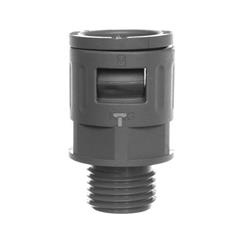 Dławnica do węża osłonowego M16 IP68 SILVYN KLICK-GM 16x1,5/2 szara 55501030
