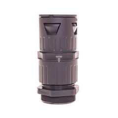 Dławnica do węża osłonowego M50 IP68 SILVYN KLICK-GPZ-M 50x1,5 szara 55500860