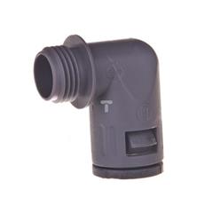 Dławnica kątowa do węża osłonowego PG29 IP68 SILVYN KLICK 90 stopni 9 szara 61801020