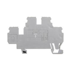 Złączka szynowa 2-piętrowa 2,5mm2 L/L szara 870-501 