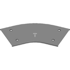 Pokrywa kolanka 45 stopni z zamkiem PZKKZMC100 304910