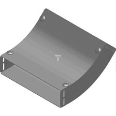 Łuk korytka 45 stopni LUMPJ200H60 167314