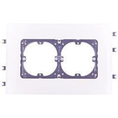Uchwyt osprzętu 2x fi60 pokrywa 130mm 010924
