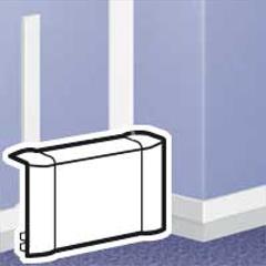 Trójnik 60x 16mm biały DLP 60x16 030236