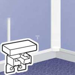 Końcówka kanału 32x 12.5mm biały DLPlus 32x12.5 031203