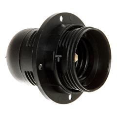 Oprawka izolacyjna E27 z gwintem zewnetrznym czarna OTE27-01/2/T TOF-27012Txx-010