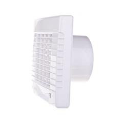 Wentylator domowy fi 100 230V 18W 98m3/h 34dB 50Hz z żaluzją, higrostatem i wyłącznikiem czasowym 100MATH