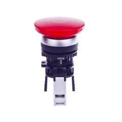 Przycisk sterowniczy grzybkowy czerwony 1R z samopowrotem 023716