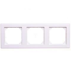 Merten System M Ramka potrójna pozioma i pionowa biała MTN478325