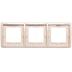 Simon Basic Standard Ramka potrójna uniwersalna beżowa BMR3B/12 WMYZ-04321x-9013