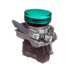 Lampka sygnalizacyjna 22mm zielona 110-120V AC/DC XB4BVG3