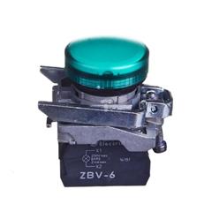 Lampka sygnalizacyjna 22mm zielona 230V AC XB4BV63