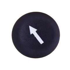 Wkładka do przycisku 22mm płaska czarna do ZB5-AA0 STRZALKA ZBA335