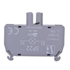 Oprawka lampki żarówka BA9s 230V AC bez lampki SP22-1435\R02