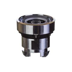 Napęd przycisku bez wkładki IP66 z podświetleniem z samopowrotem ZB4BA0