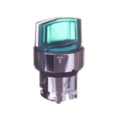 Napęd przełącznika 3 położeniowy zielony z podświetleniem z samopowrotem ZB4BK1533