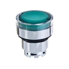 Napęd przycisku zielony z podświetleniem z samopowrotem ZB4BW33