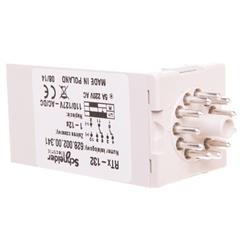 Przekaźnik czasowy 2P 5A 1-12sek 110/127V AC/DC opóźnione załączenie RTX-132 110/127 12SEK