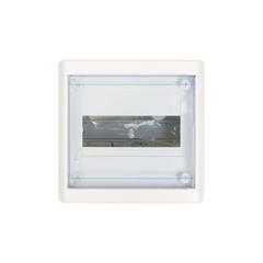 Rozdzielnica modułowa 1x8 natynkowa IP40 Nedbox (drzwi transparentne) 601245
