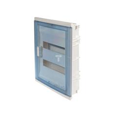 Rozdzielnica modułowa 2x12 podtynkowa IP40 RWN (drzwi pełne) 602412