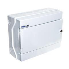 Rozdzielnica modułowa 1x12 natynkowa IP65 RH-12/ZB (z zamkiem) 36.14