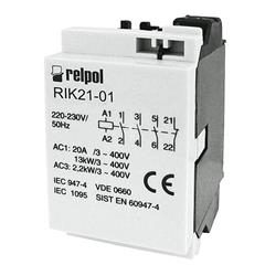 Stycznik mocy 3P 230V AC 0Z 1R RIK21-01-230 2608209