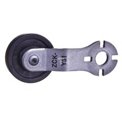 Głowica napędowa dźwignia obrotowa rolka plastikowa ZCKY31