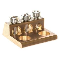 Listwa zaciskowa do 4-biegunów 3 odpływy 200A 037403