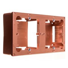 Simon Classic Puszka natynkowa podwójna płytka miedź metalizowana MPN2/24 WMYZ-202xxx-M012