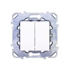 Unica Plus Łącznik schodowy biel polarna IP20 MGU50.213.18Z