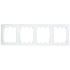 SISTENA LIFE Ramka poczwórna pionowa arctic 771008