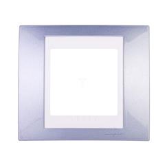 Unica Plus Ramka pojedyncza błękit lodowy pozioma i pionowa MGU6.002.854