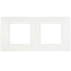 Unica Plus Ramka podwójna pozioma piaskowy MGU6.004.25