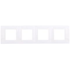 Unica Plus Ramka poczwórna piaskowy pozioma MGU6.008.25