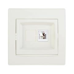 Anya Gniazdo telefoniczne kremowy RJ11 AYA4100223