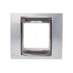 Unica Plus Ramka pojedyncza błękit lodowy pozioma MGU61.002.854