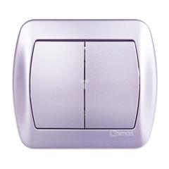 Simon Akord Łącznik świecznikowy aluminium metalizowane AW5L/26 WMAL-451xxx-D012