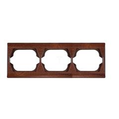 Alpina Ramka 3x drewno drewno Poziomy R3 H 0744-31