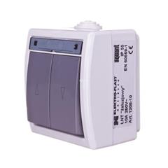 Aquant Łącznik żaluzjowy szary ŁNT 1208-10