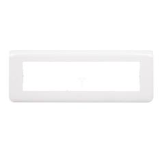 MOSAIC Ramka pojedyncza pozioma /8modułów/ biała 078818