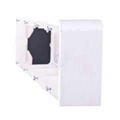 MOSAIC Puszka natynkowa pojedyncza pozioma /10modułów/ biały 080284