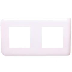 MOSAIC Ramka podwójna pionowa /2moduły/ biała 078822