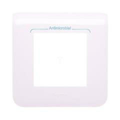 MOSAIC Ramka pojedyncza /2moduły/ antybakteryjna biała 078722