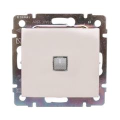 VALENA Łącznik schodowy z podświetleniem kremowy 774326