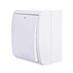 Simon Aquarius Łącznik dwubiegunowy hermetyczny IP54z podświetleniem biały AQW2L/11 WMQL-321xxx-1011