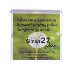 Simon 27 Play Klawisz pojedynczy transparentny 2720010-108 WS27-2720010-108